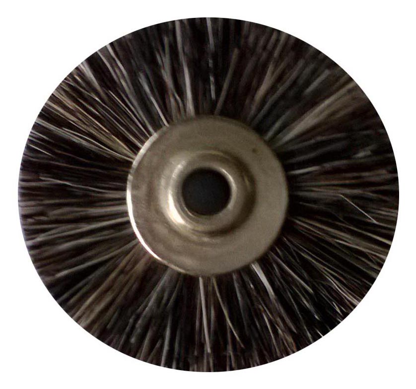 grey wheel brush or paisa brush